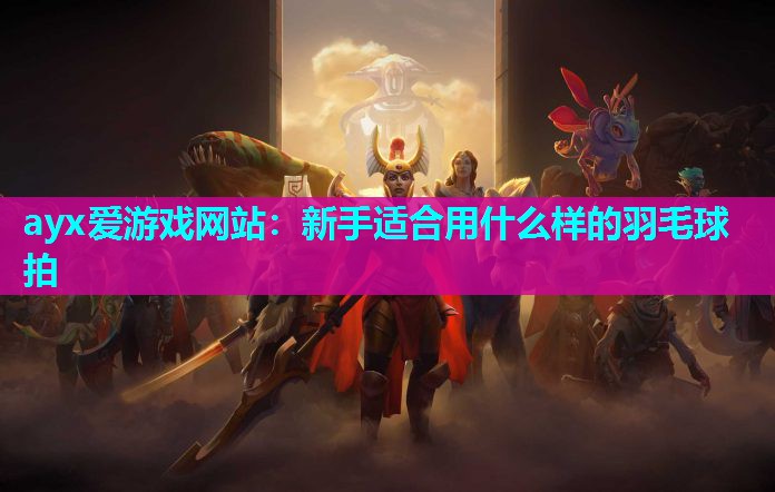 ayx爱游戏网站：新手适合用什么样的羽毛球拍