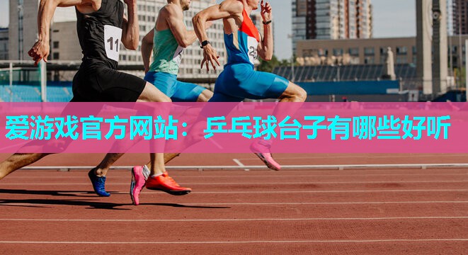 爱游戏官方网站：乒乓球台子有哪些好听