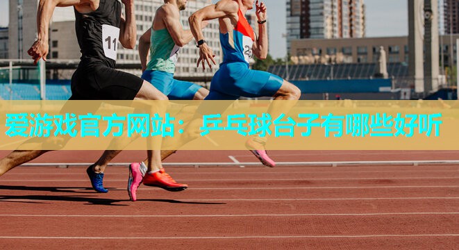 乒乓球台子有哪些好听