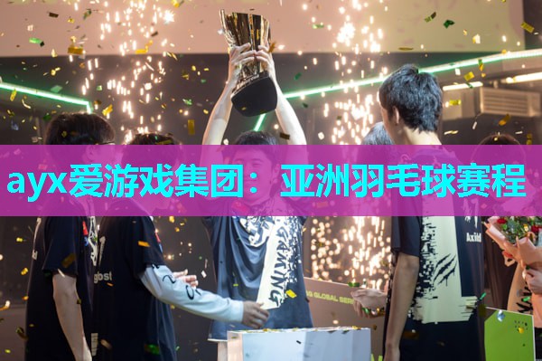 亚洲羽毛球赛程